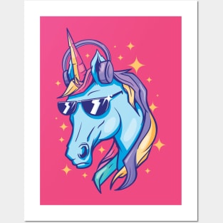 90s Unicorn Posters and Art